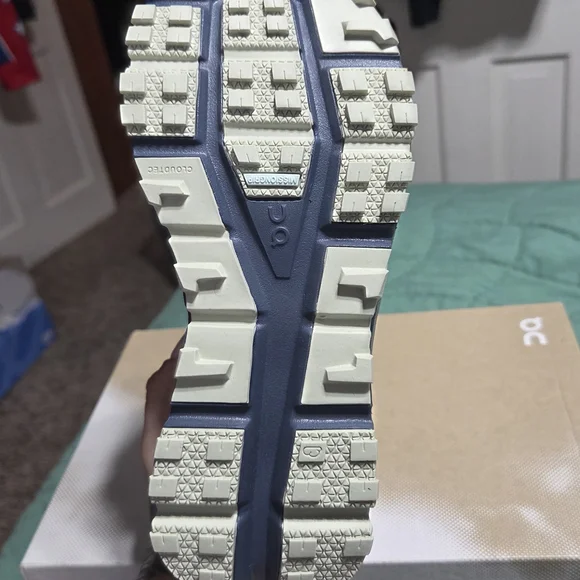 On Running Cloudtrail Shoe — Mustard, Blue, Maroon - Picture 2 of 5